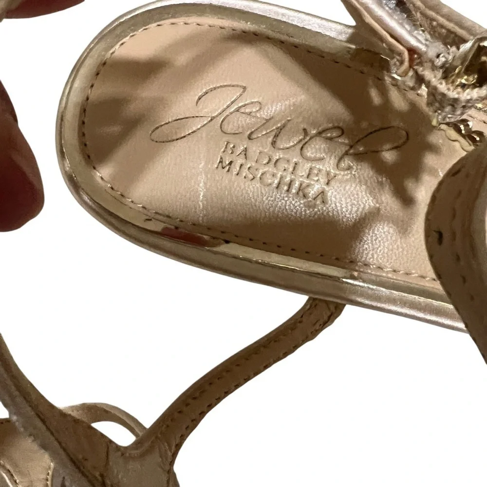 Jewel Badgley Mischka Women's Omari II Evening Sandals Size 8.5 - Picture 8 of 13